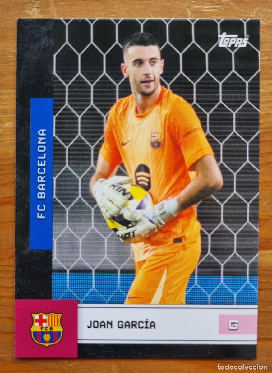 Cromos de f&uacute;tbol: 1 JOAN GARC&Iacute;A (FC Barcelona). Topps FC Barcelona Team Set 2025 2026 25 26