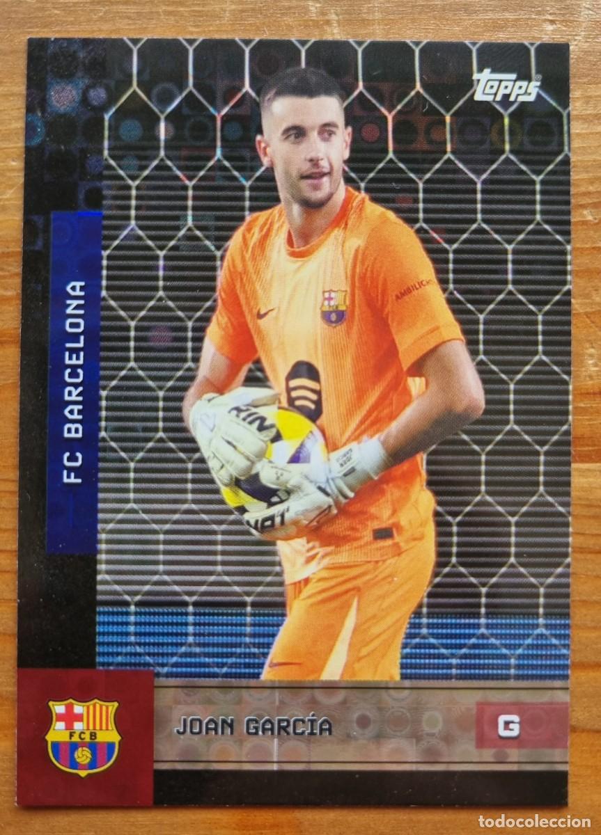 Cromos de f&uacute;tbol: 1 JOAN GARC&Iacute;A (FC Barcelona) HALO. Topps FC Barcelona Team Set 2025 2026 25 26
