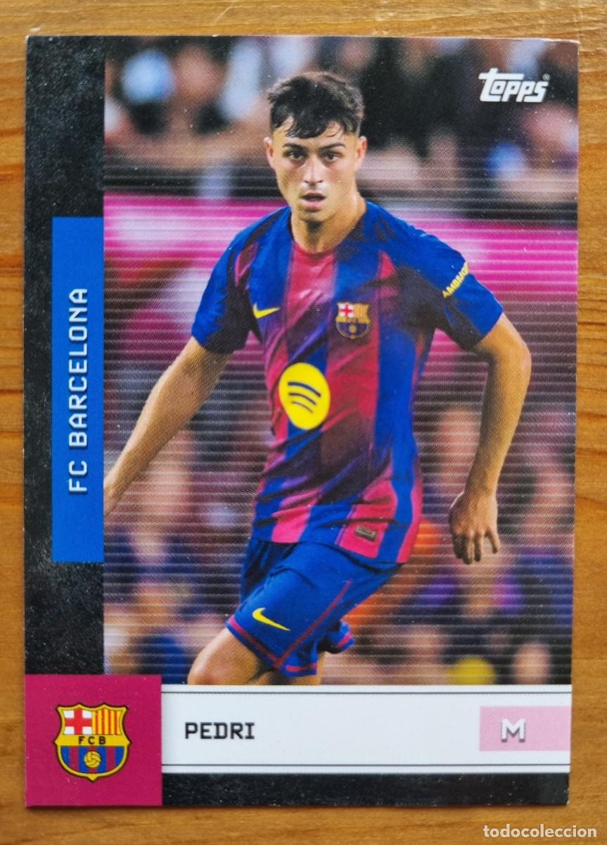 Cromos de f&uacute;tbol: 5 PEDRI (FC Barcelona). Topps FC Barcelona Team Set 2025 2026 25 26
