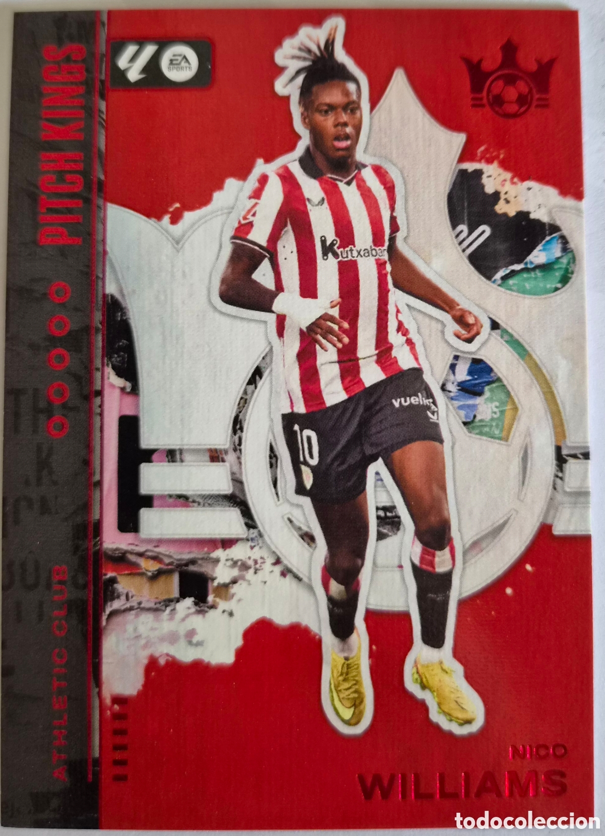 Cromos de f&uacute;tbol: Nico Williams - Panini Pitch Kings La Liga 25/26