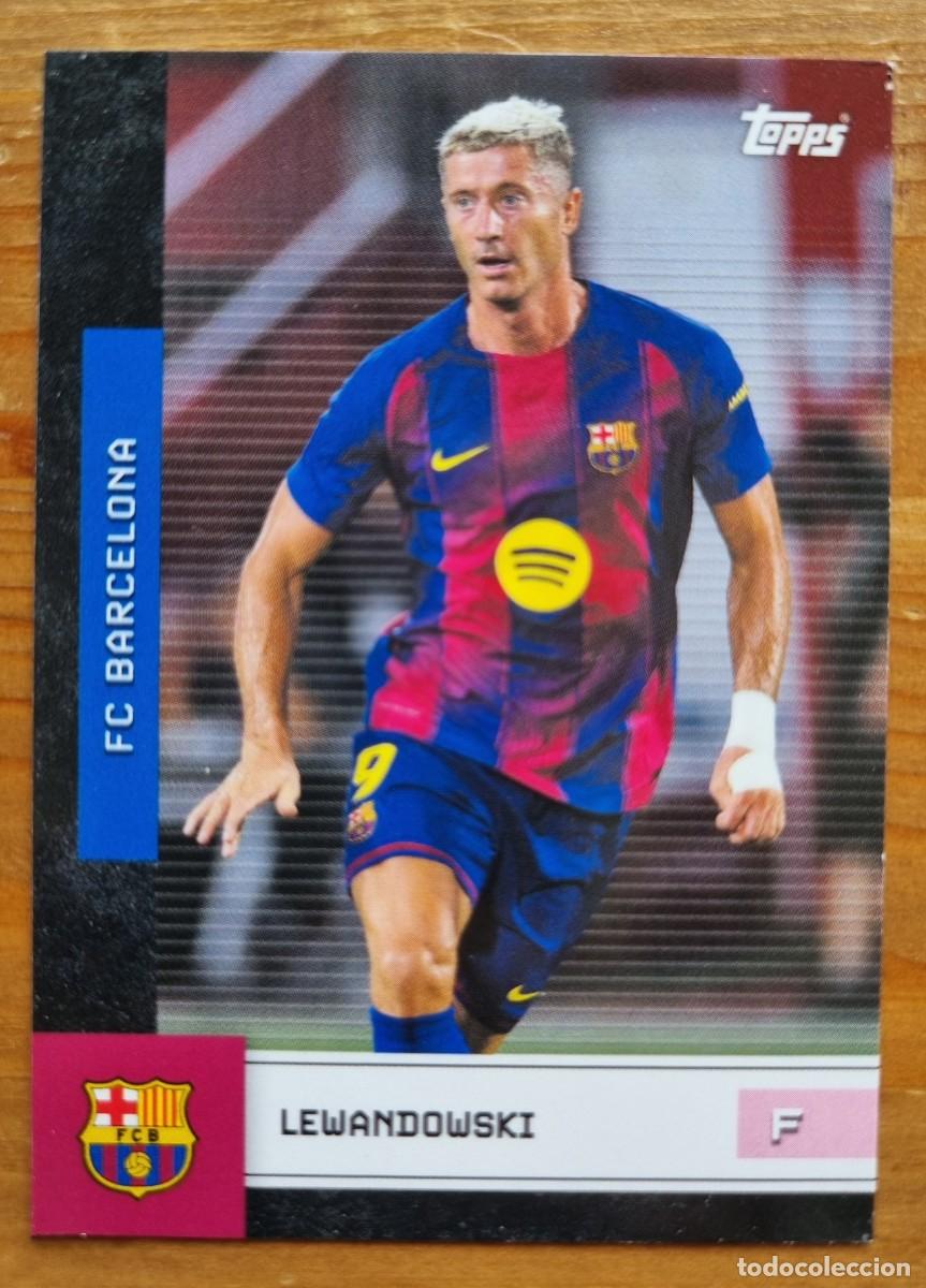 Cromos de f&uacute;tbol: 11 LEWANDOWSKI (FC Barcelona). Topps FC Barcelona Team Set 2025 2026 25 26