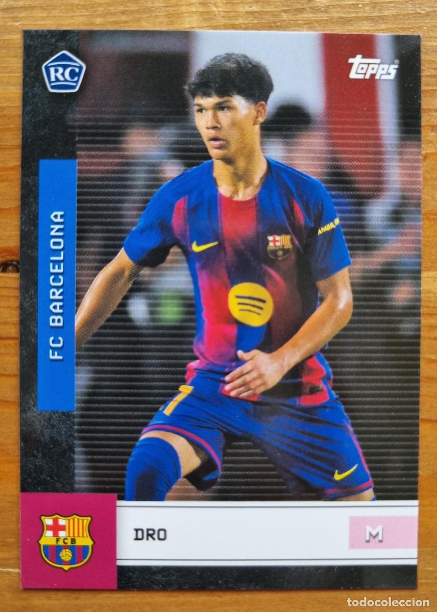 Cromos de f&uacute;tbol: 16 DRO FERN&Aacute;NDEZ (FC Barcelona). Topps FC Barcelona Team Set 2025 2026 25 26