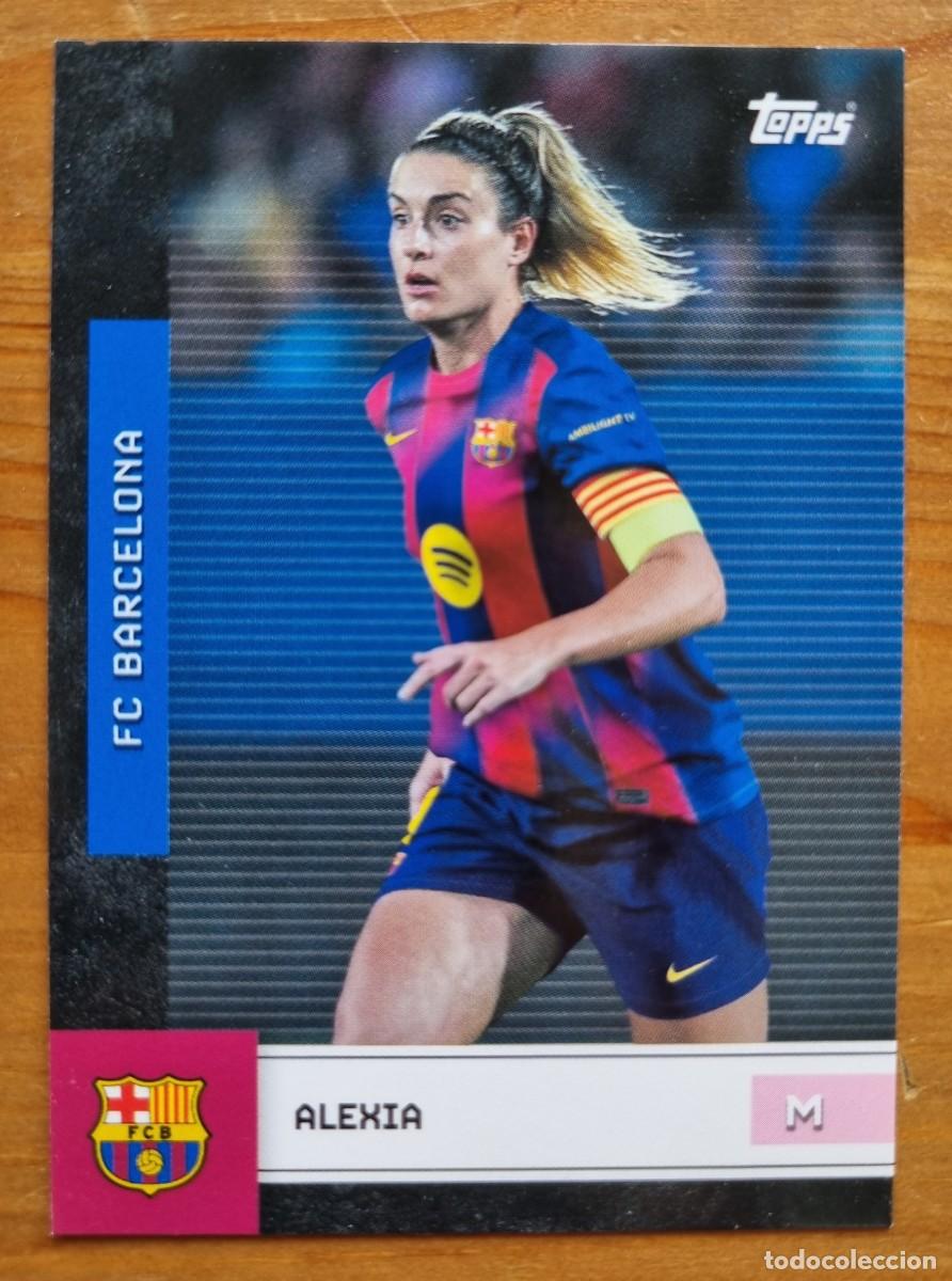 Cromos de f&uacute;tbol: 18 ALEXIA (FC Barcelona). Topps FC Barcelona Team Set 2025 2026 25 26