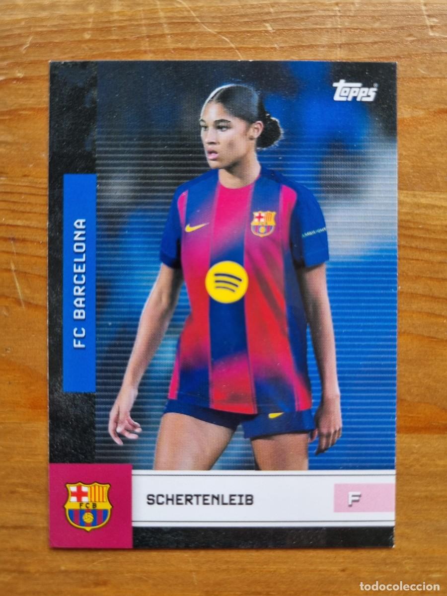 Cromos de f&uacute;tbol: 20 SCHERTENLEIB (FC Barcelona). Topps FC Barcelona Team Set 2025 2026 25 26