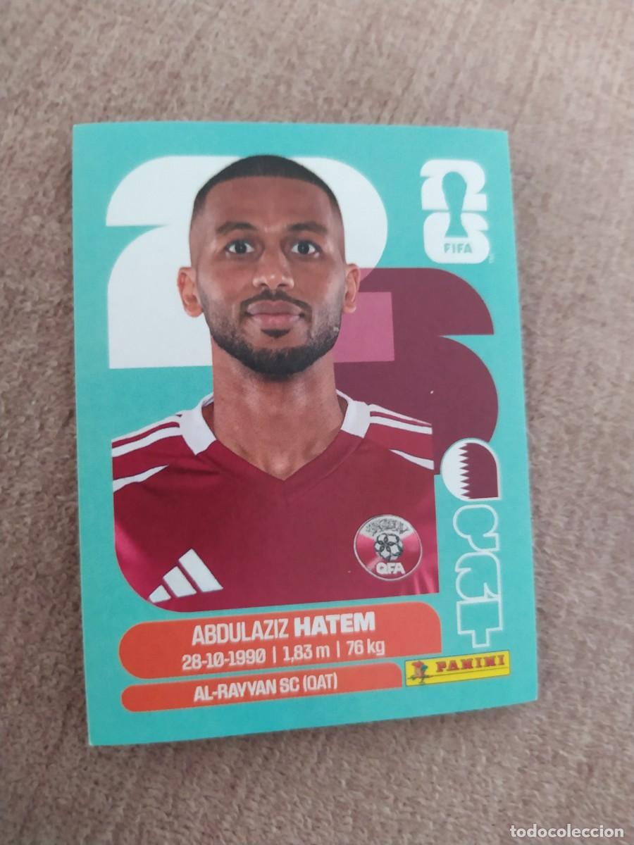 Cromos de f&uacute;tbol: QAT 15 QAT15 Abdulaziz HATEM Catar Qatar Mundial 2026 Panini