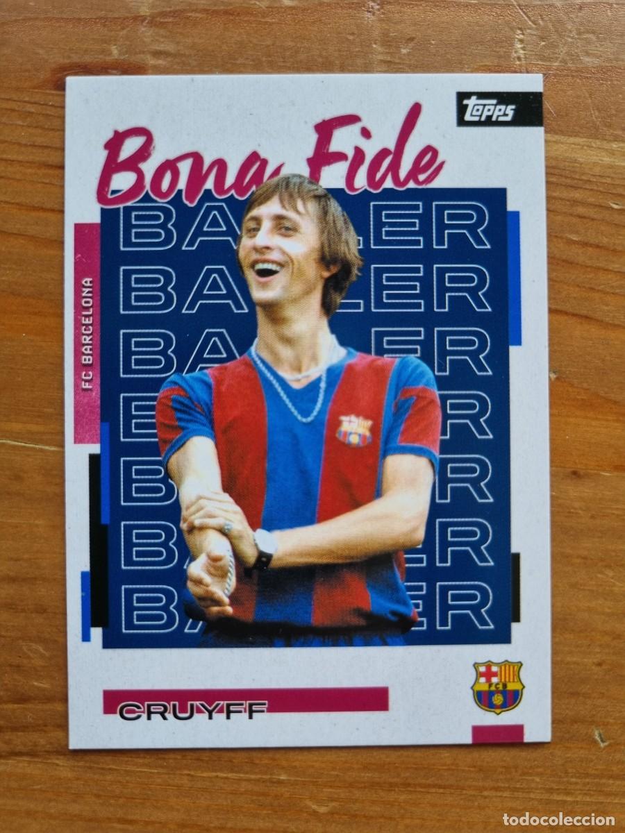 Cromos de f&uacute;tbol: 21 CRUYFF (FC Barcelona) BONA FIDE. Topps FC Barcelona Team Set 2025 2026 25 26
