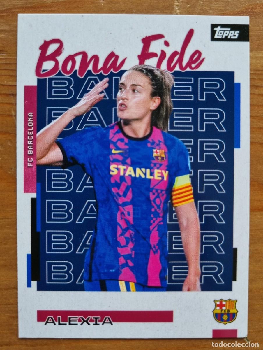 Cromos de f&uacute;tbol: 24 ALEXIA (FC Barcelona) BONA FIDE. Topps FC Barcelona Team Set 2025 2026 25 26