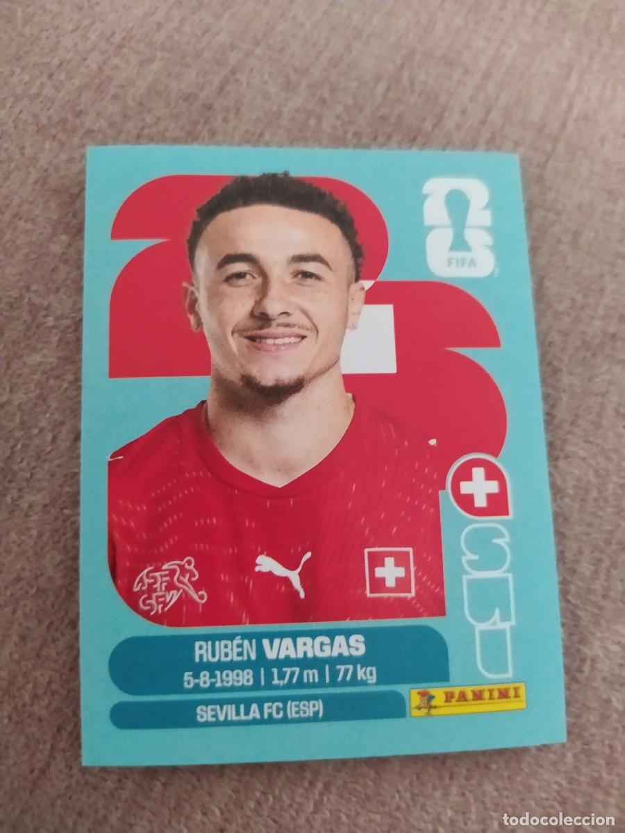 Cromos de f&uacute;tbol: SUI 18 SUI18 Rub&eacute;n VARGAS Suiza Mundial 2026 Panini