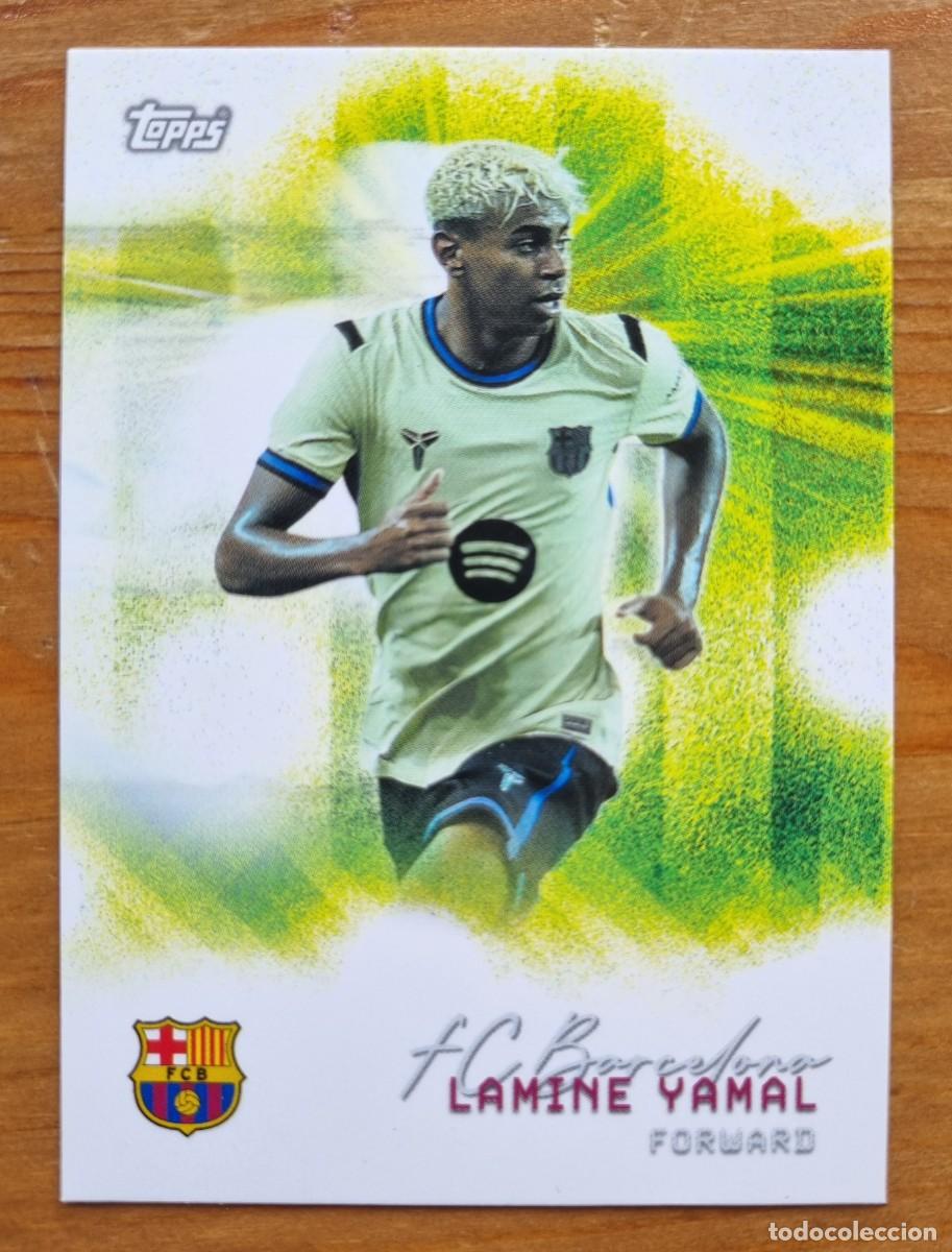 Cromos de f&uacute;tbol: 26 LAMINE YAMAL (FC Barcelona). Topps FC Barcelona Team Set 2025 2026 25 26