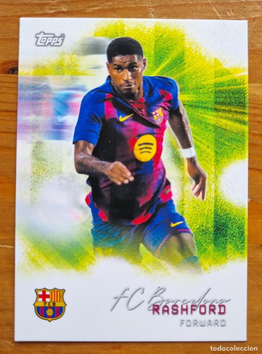 Cromos de f&uacute;tbol: 28 RASHFORD (FC Barcelona). Topps FC Barcelona Team Set 2025 2026 25 26