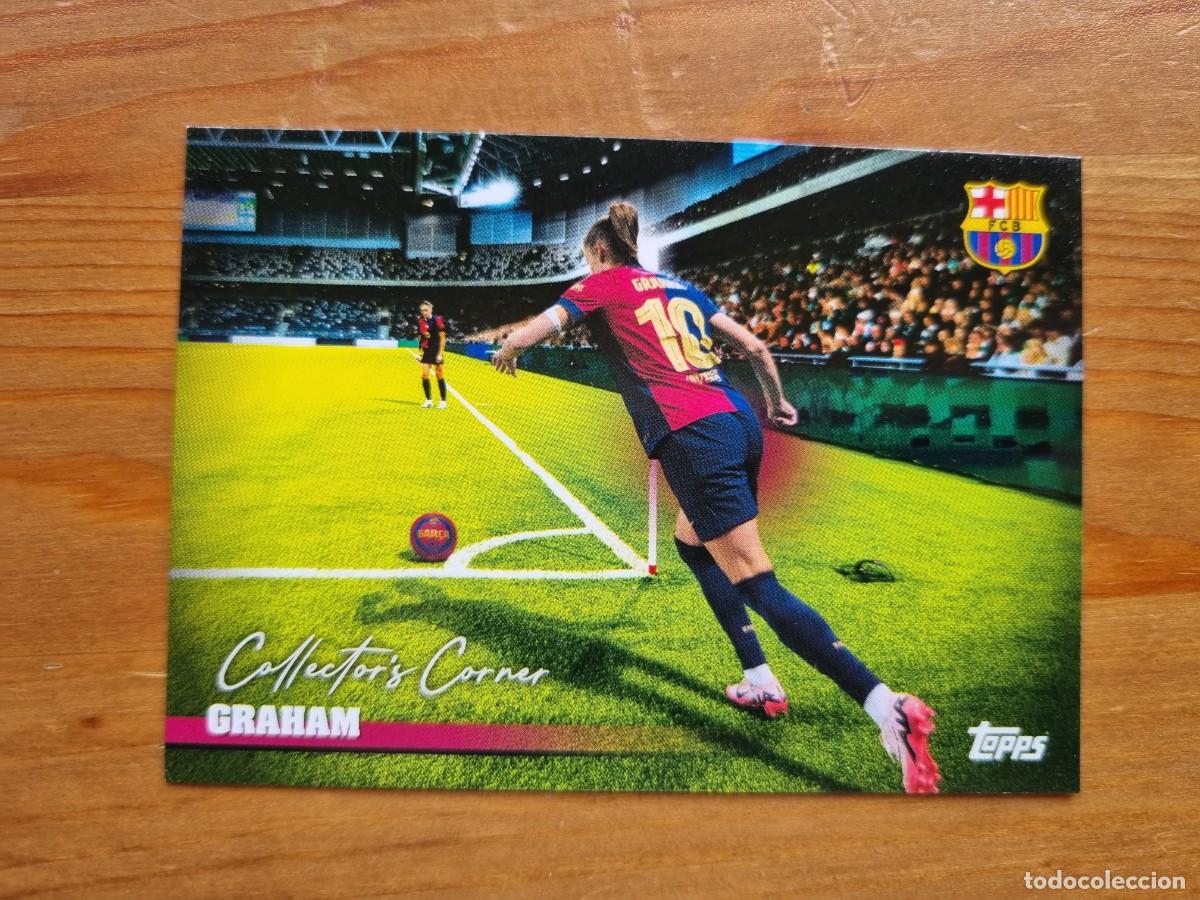 Cromos de f&uacute;tbol: 36 GRAHAM (FC Barcelona) COLLECTOR'S CORNER. Topps FC Barcelona Team Set 2025 2026 25 26