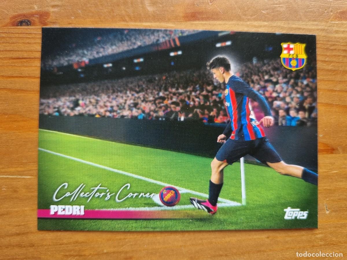 Cromos de f&uacute;tbol: 38 PEDRI (FC Barcelona) COLLECTOR'S CORNER. Topps FC Barcelona Team Set 2025 2026 25 26