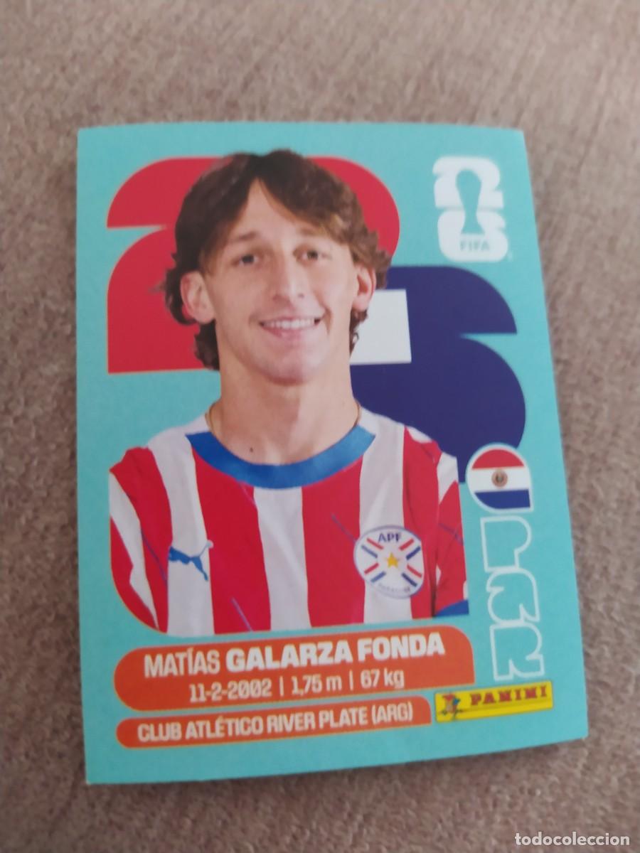 Cromos de f&uacute;tbol: PAR 14 PAR14 Mat&iacute;as GALARZA FONDA Paraguay Mundial 2026 Panini