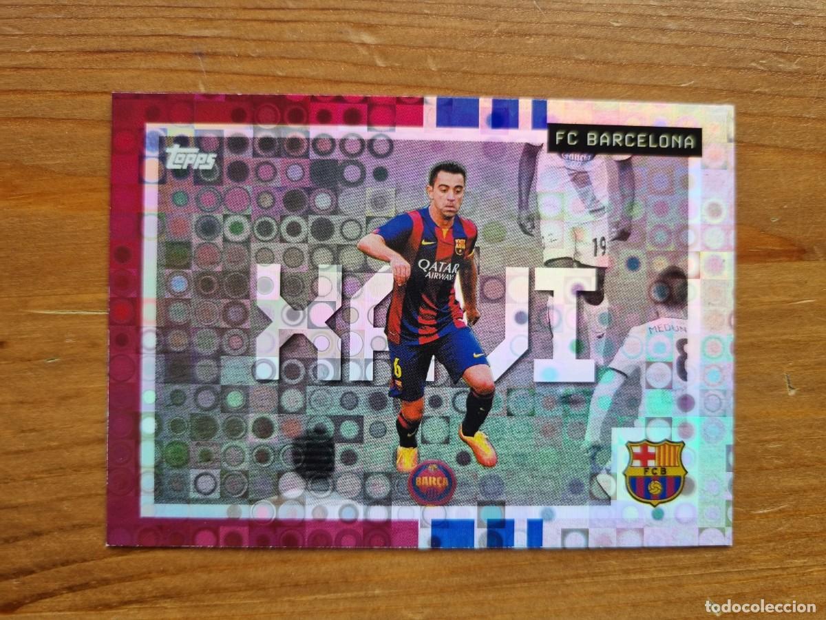 Cromos de f&uacute;tbol: 49 XAVI (FC Barcelona) HOLO - WE WANT THE BALL. Topps FC Barcelona Team Set 2025 2026 25 26