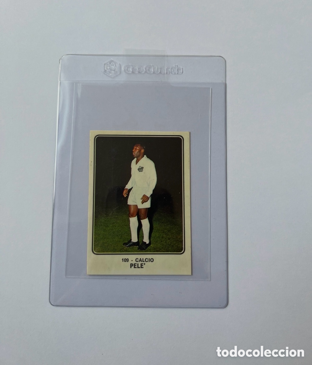 Cromos de f&uacute;tbol: 1973 PELE BRASIL N&ordm; 109 PANINI CAMPIONI DELLO SPORT