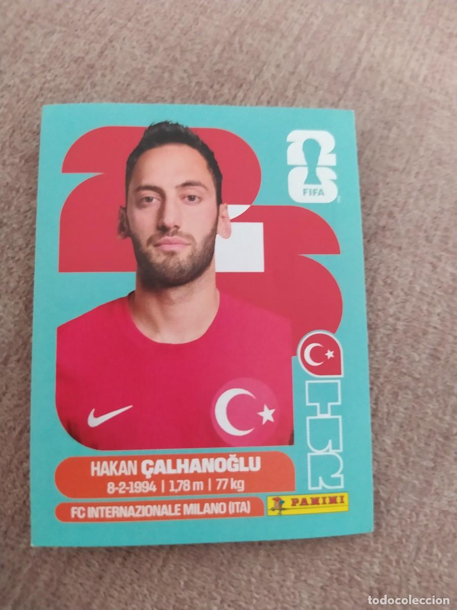 Cromos de f&uacute;tbol: TUR 11 TUR11 Hakan &Ccedil;ALHANOGLU Turqu&iacute;a Mundial 2026 Panini