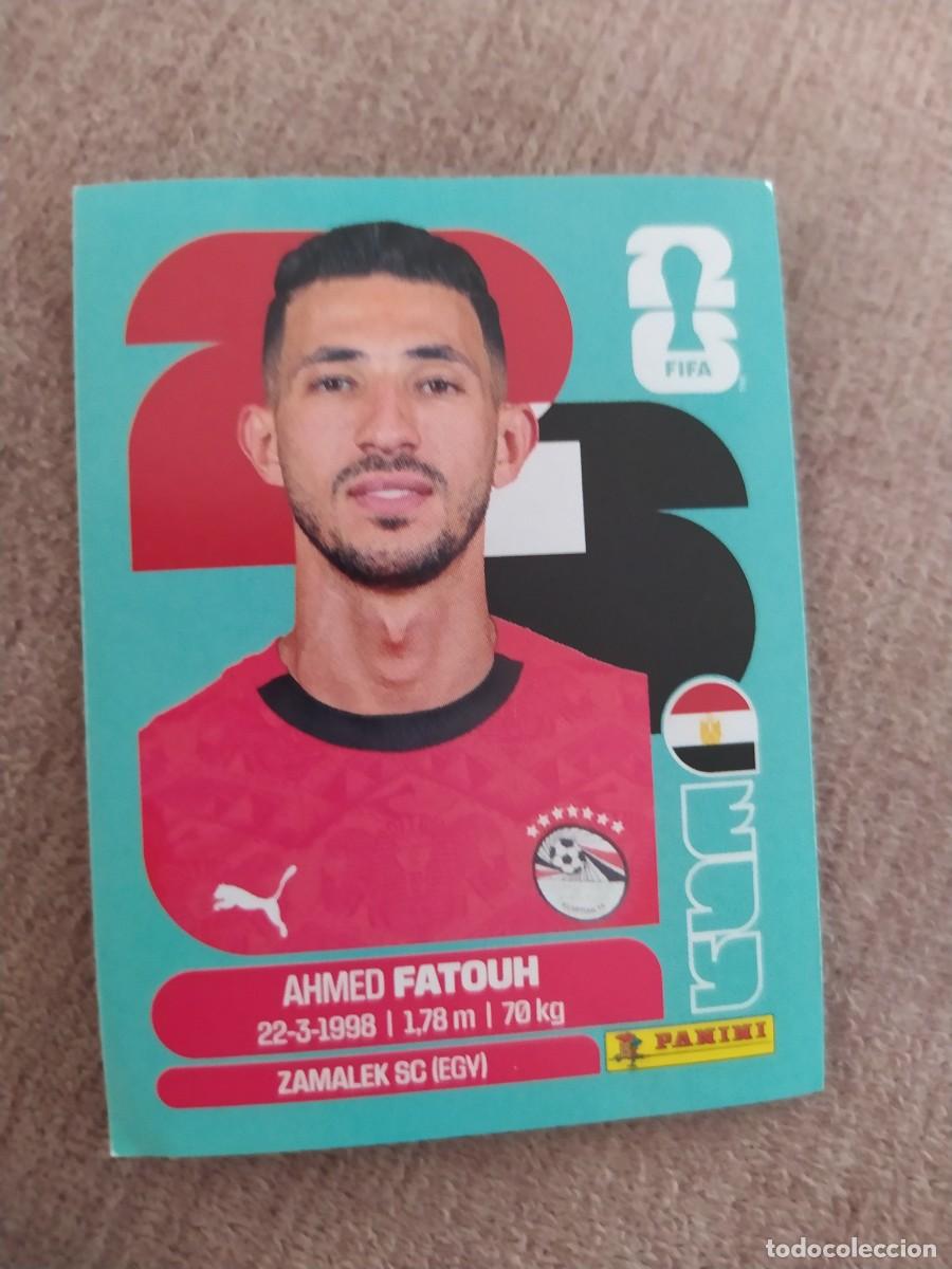 Cromos de f&uacute;tbol: EGY 09 EGY9 Ahmed FATOUH 9 Egipto Mundial 2026 Panini