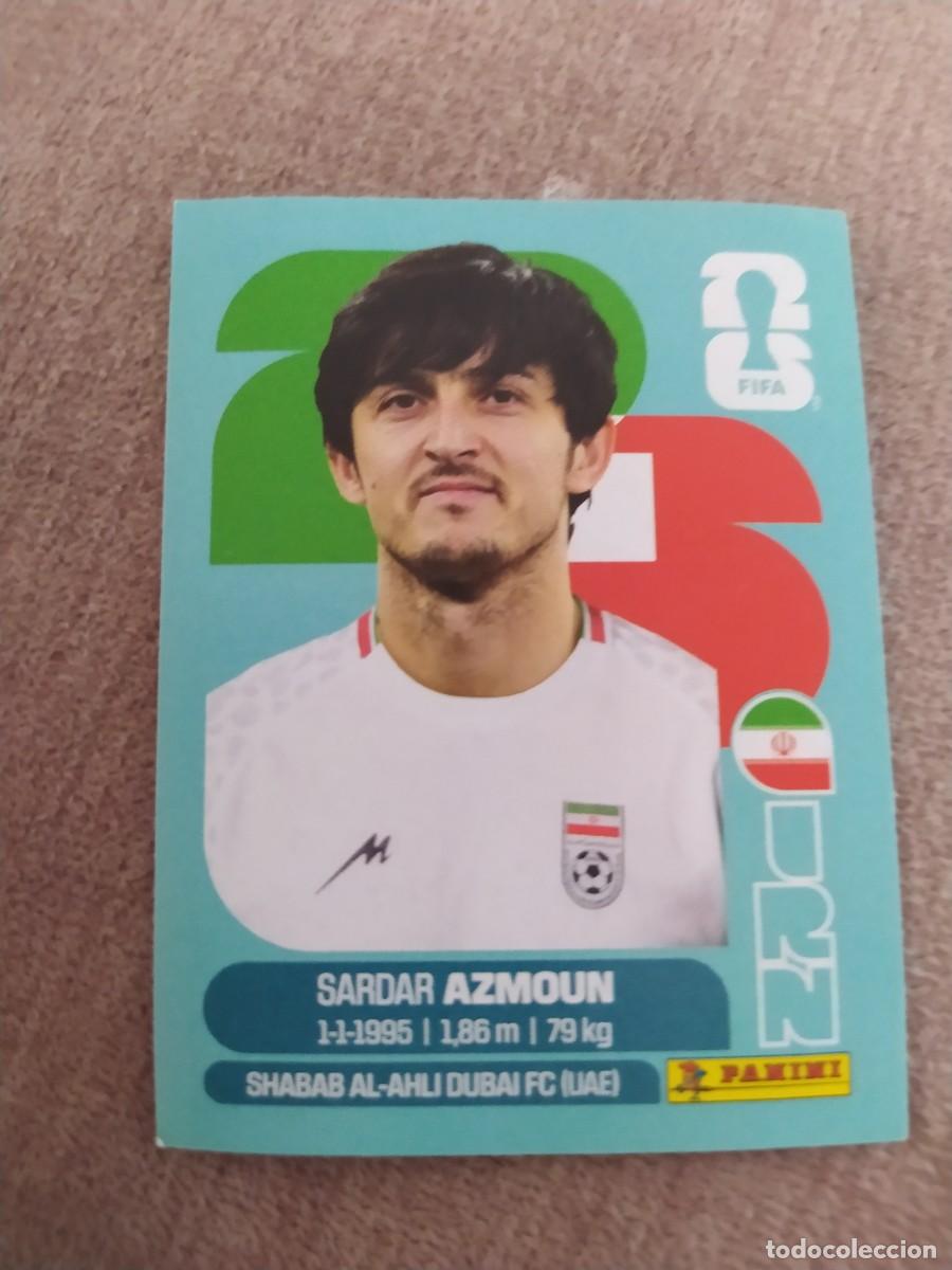 Cromos de f&uacute;tbol: IRN 17 IRN17 Sardar AZMOUN Iran Mundial 2026 Panini