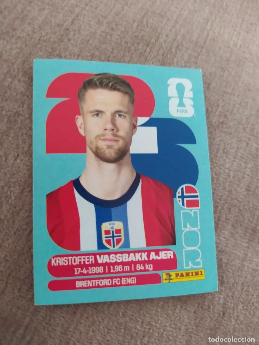 Cromos de f&uacute;tbol: NOR 05 NOR5 Kristoffer VASSBAKK AJER 5 Noruega Mundial 2026 Panini