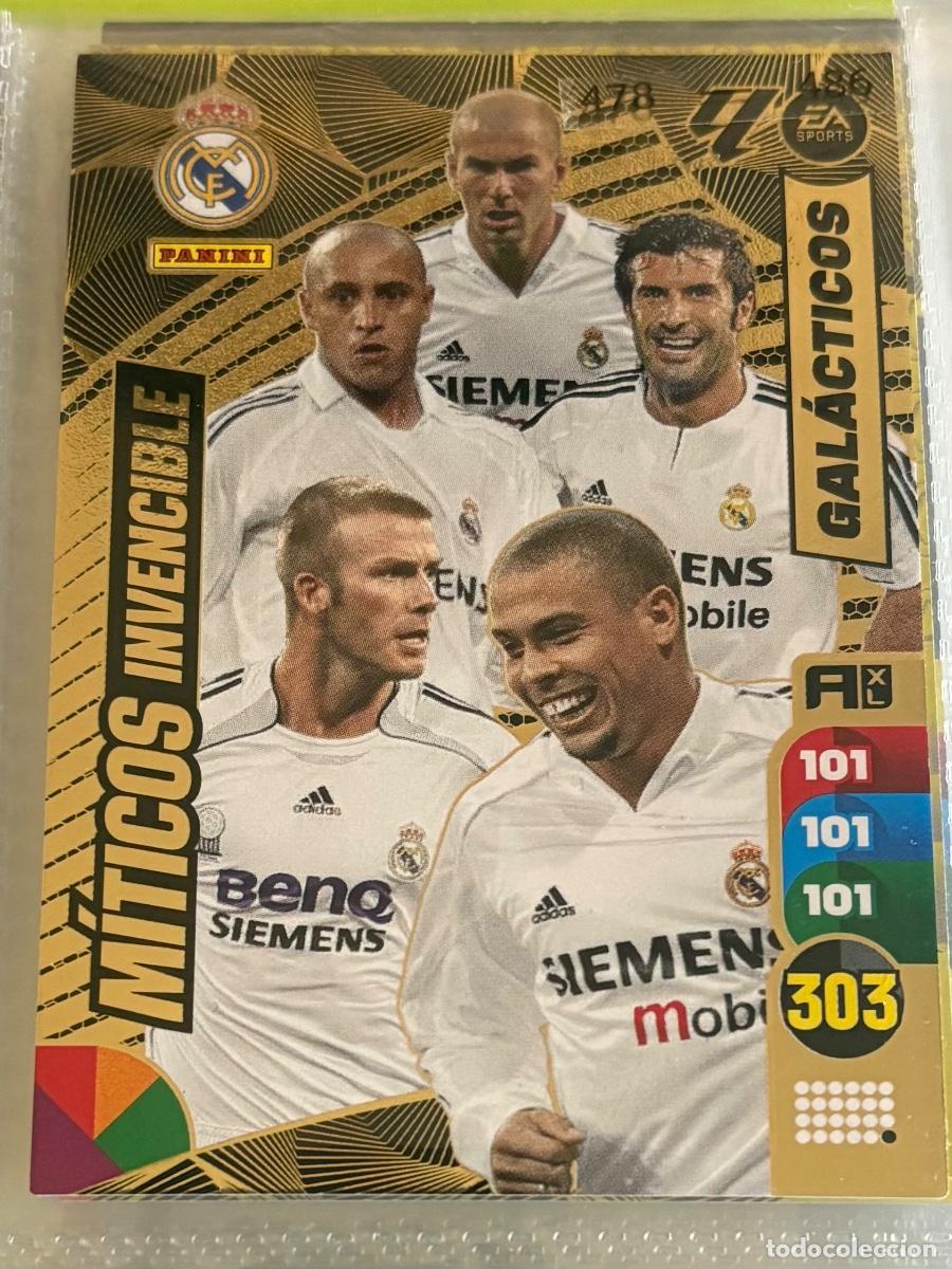 Figurine di Calcio: M&iacute;ticos invencibles - Gal&aacute;cticos - Adrenalyn XL 25/26