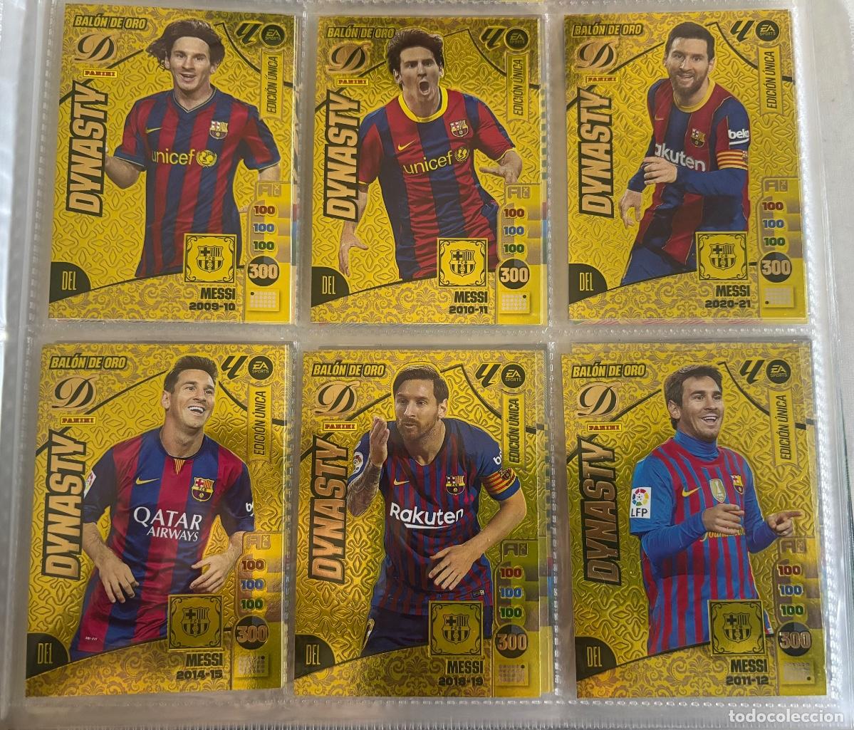 Cromos de f&uacute;tbol: Messi Dynasty Pack Adrenalyn XL 24/25