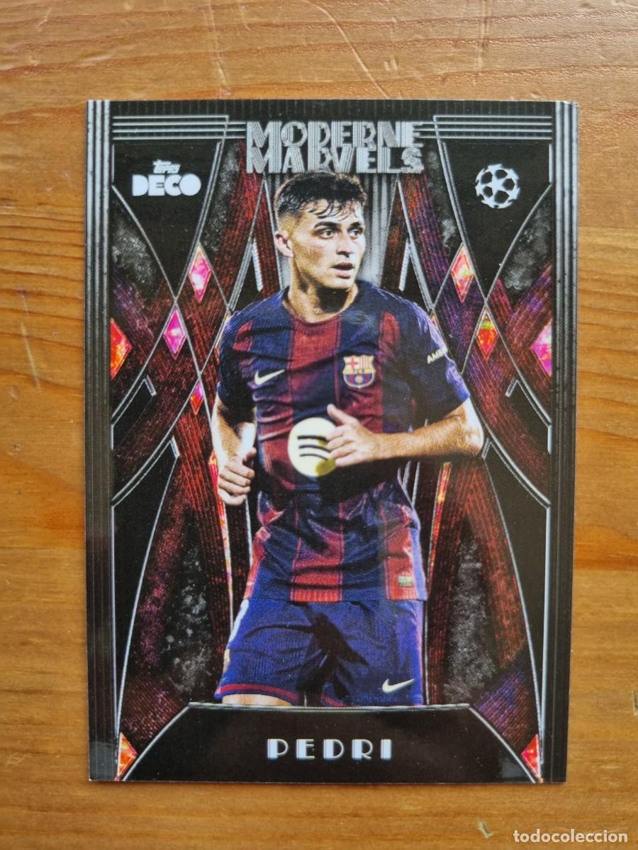 Cromos de f&uacute;tbol: PEDRI (FC Barcelona) MODERNE MARVELS. Topps Deco 2025 2026 25 26