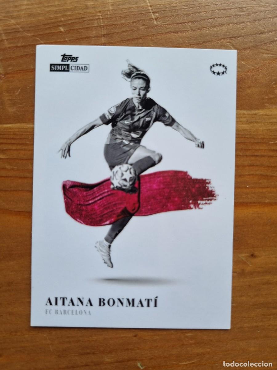Cromos de f&uacute;tbol: AITANA BONMAT&Iacute; (FC Barcelona). Topps Simplicidad 2025 2026 25 26