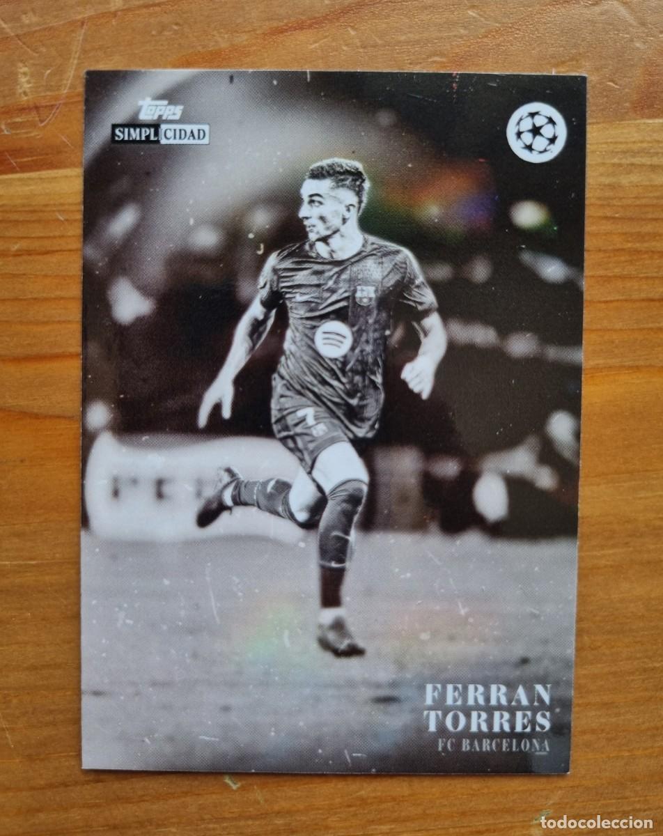 Cromos de f&uacute;tbol: FERR&Aacute;N TORRES (FC Barcelona). Topps Simplicidad 2025 2026 25 26