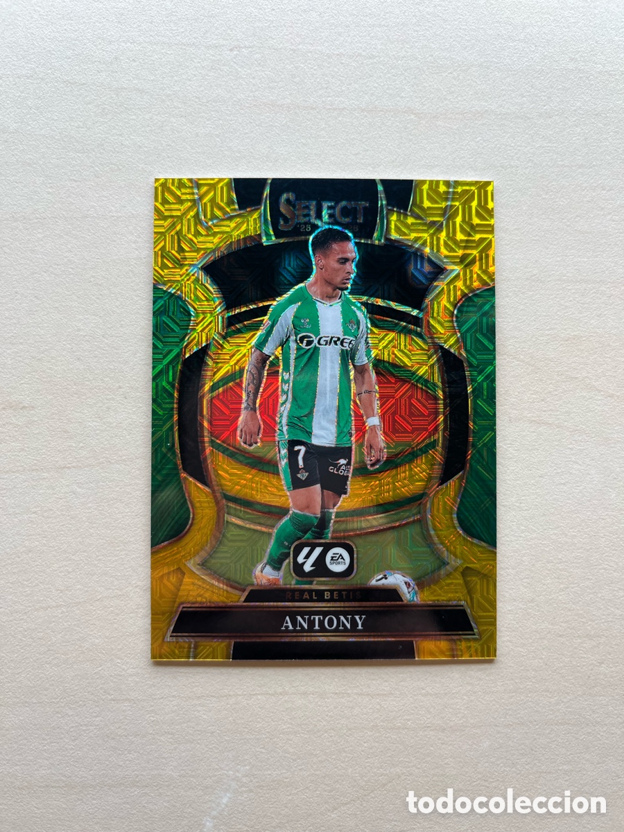 Cromos de Futebol: Antony /10 Gold Select La Liga 2025-26 - Betis