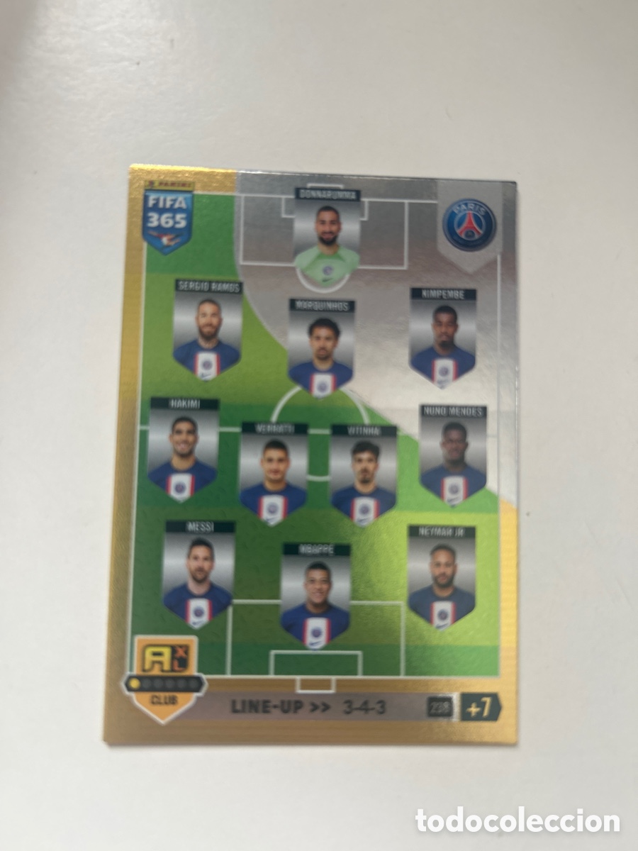 Fu&szlig;ball-Sticker: Alineaci&oacute;n PSG FIFA 365 2023 (238)