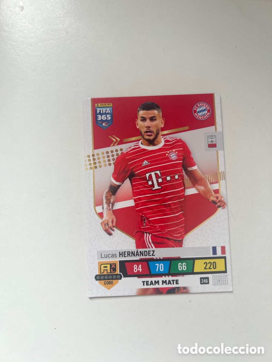 Fu&szlig;ball-Sticker: Lucas Hern&aacute;ndez FIFA 365 2023 (246)
