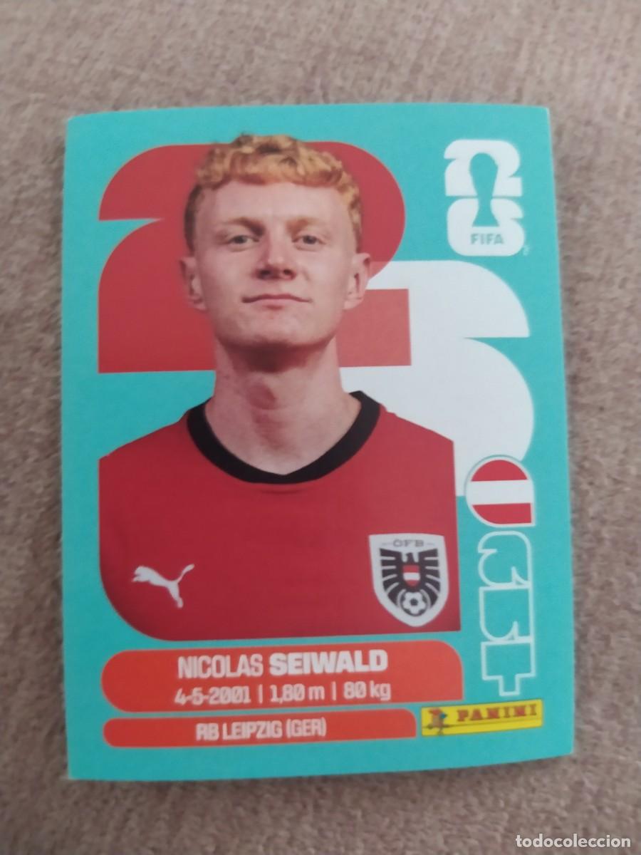 Fu&szlig;ball-Sticker: AUT 15 AUT15 Nicol&aacute;s SEIWALD Austria Mundial 2026 Panini