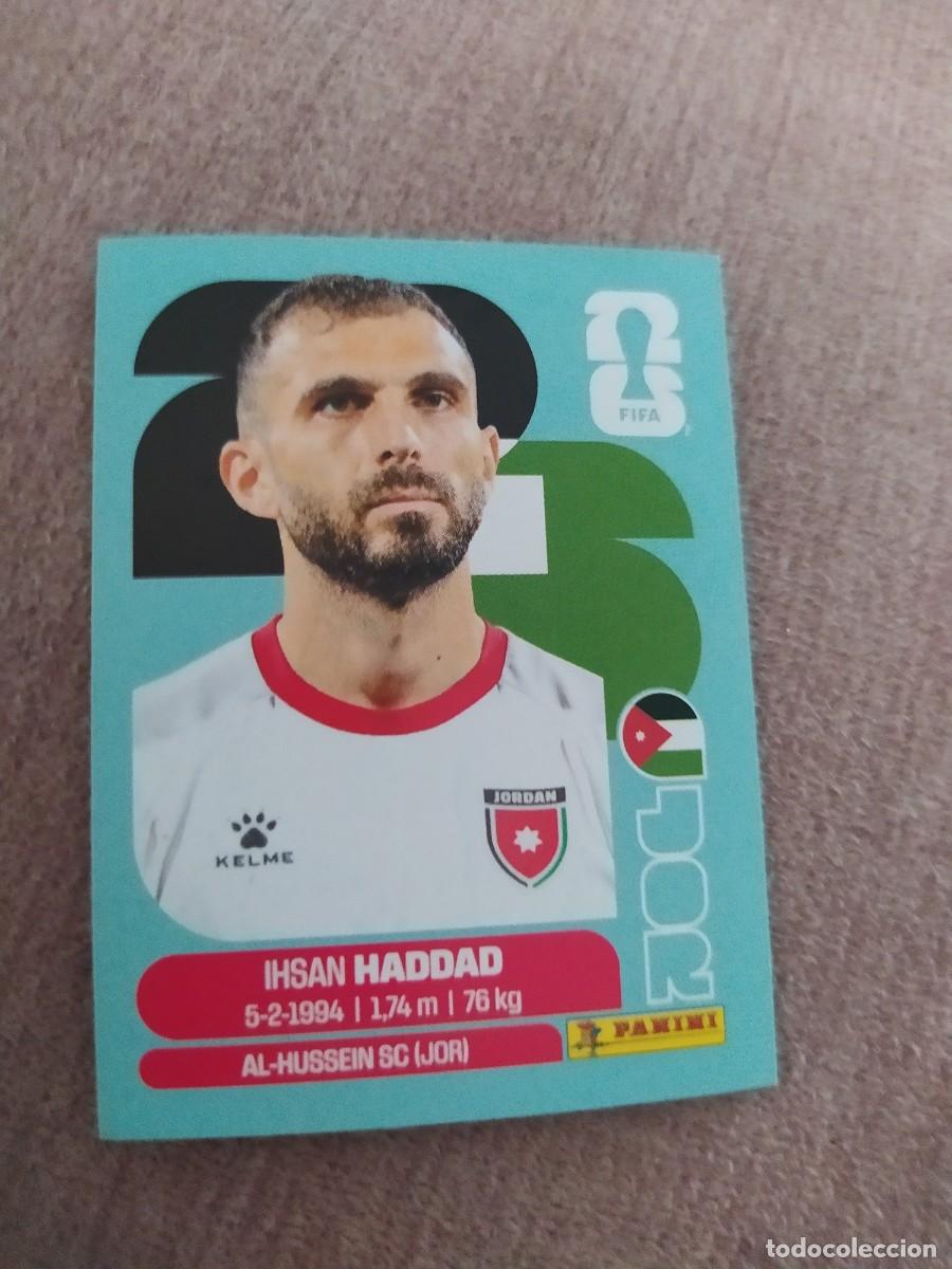 Fu&szlig;ball-Sticker: JOR 03 JOR3 Ihsan HADDAD 3 Jordania Mundial 2026 Panini