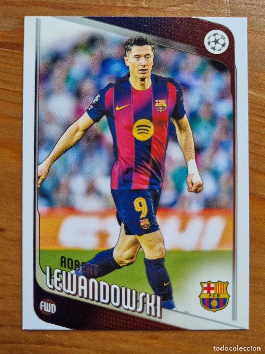 Cromos de f&uacute;tbol: 54 LEWANDOWSKI (FC Barcelona). Topps UEFA Clubs Competition Flagship 2025 2026 25 26