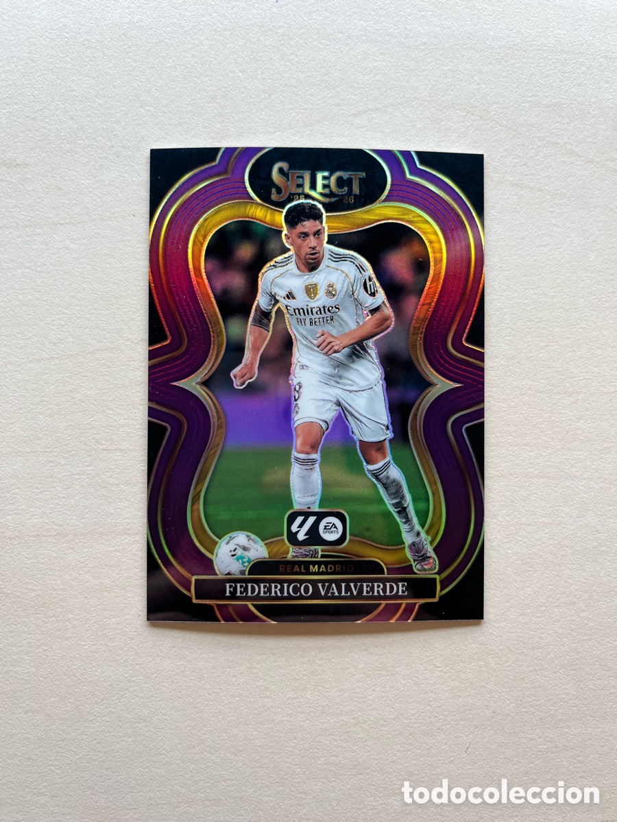Cromos de f&uacute;tbol: Fede Valverde /125 Select La Liga 2025-26 - Real Madrid