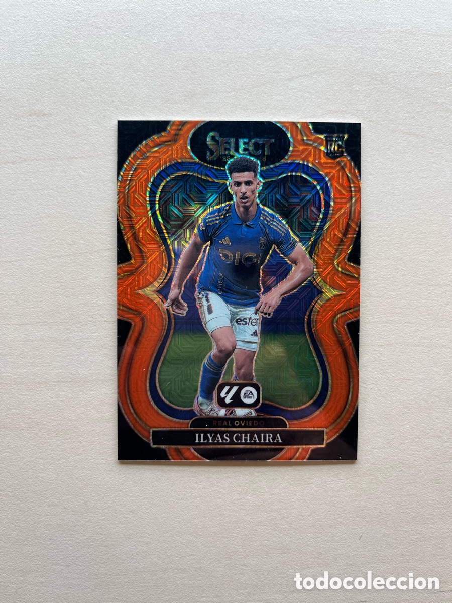 Cromos de f&uacute;tbol: Ilyas Chaira /199 Select La Liga 2025-26 - Oviedo