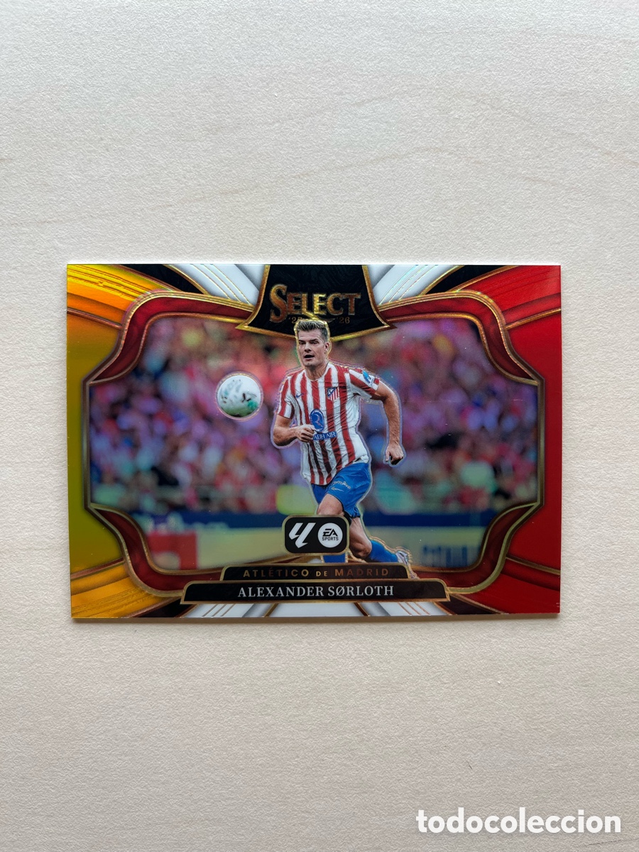 Cromos de Futebol: Sorloth Paralelo Select La Liga 2025-26 - Atl&eacute;tico de Madrid