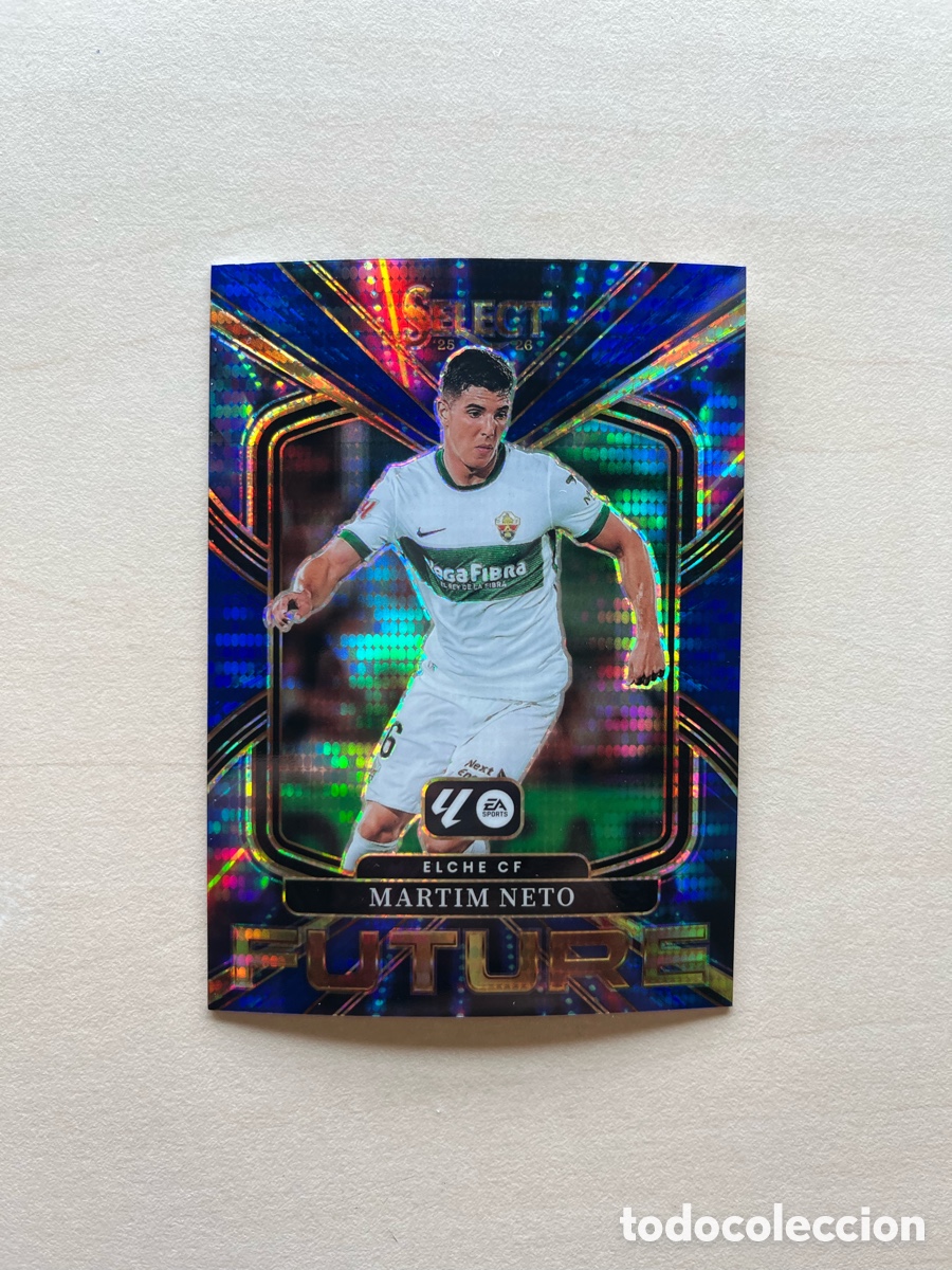 Cromos de f&uacute;tbol: Martim Neto Paralelo Azul Future Select La Liga 2025-26 - Elche