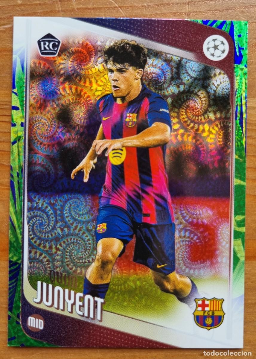 Cromos de f&uacute;tbol: 93 QUIM JUNYENT (FC Barcelona) CARNAVAL. Topps UEFA Clubs Competition Flagship 2025 2026 25 26