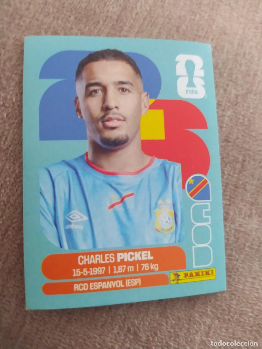 Cromos de f&uacute;tbol: COD 08 COD8 Charles PICKEL 8 RD Congo Mundial 2026 Panini