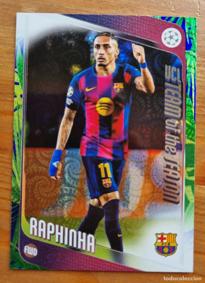 Cromos de f&uacute;tbol: 97 RAPHINHA (FC Barcelona) CARNAVAL EDITION. Topps UEFA Clubs Competition Flagship 2025 2026 25 26