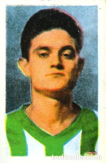Cromos de f&uacute;tbol: FUTBOL - RUIZ ROMERO - 1959-1960 - 59-60 - REAL BETIS - 125 - GRAU (REPRODUCCION)