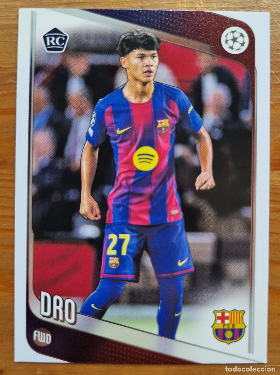Cromos de f&uacute;tbol: 111 DRO FERN&Aacute;NDEZ (FC Barcelona) ROOKIE CARD. Topps UEFA Clubs Competition Flagship 2025 2026 25 26