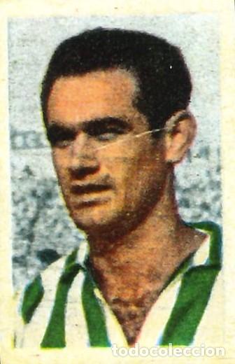 Cromos de f&uacute;tbol: FUTBOL - RUIZ ROMERO - 1959-1960 - 59-60 - REAL BETIS - 127 - SANTOS (REPRODUCCION)