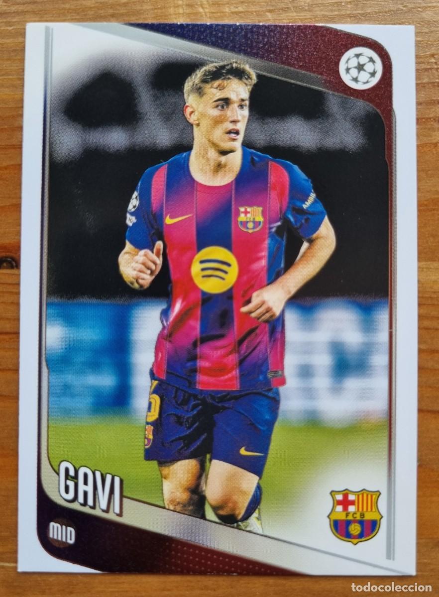 Cromos de f&uacute;tbol: 132 GAVI (FC Barcelona). Topps UEFA Clubs Competition Flagship 2025 2026 25 26