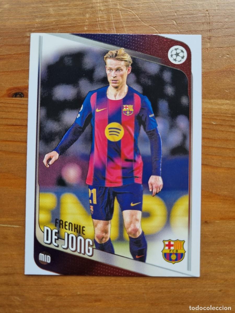 Cromos de f&uacute;tbol: 135 Frenkie DE JONG (FC Barcelona). Topps UEFA Clubs Competition Flagship 2025 2026 25 26