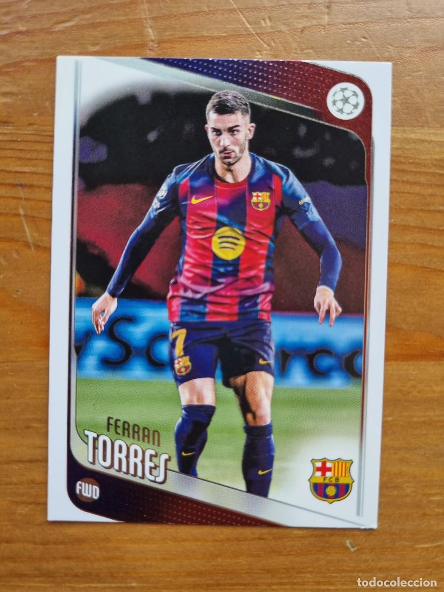 Cromos de f&uacute;tbol: 138 FERR&Aacute;N TORRES (FC Barcelona). Topps UEFA Clubs Competition Flagship 2025 2026 25 26