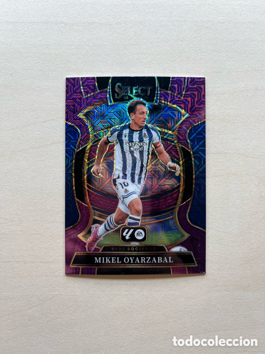 Figurine di Calcio: Oyarzabal Paralelo Rosa Select La Liga 2025-26 - Real Sociedad