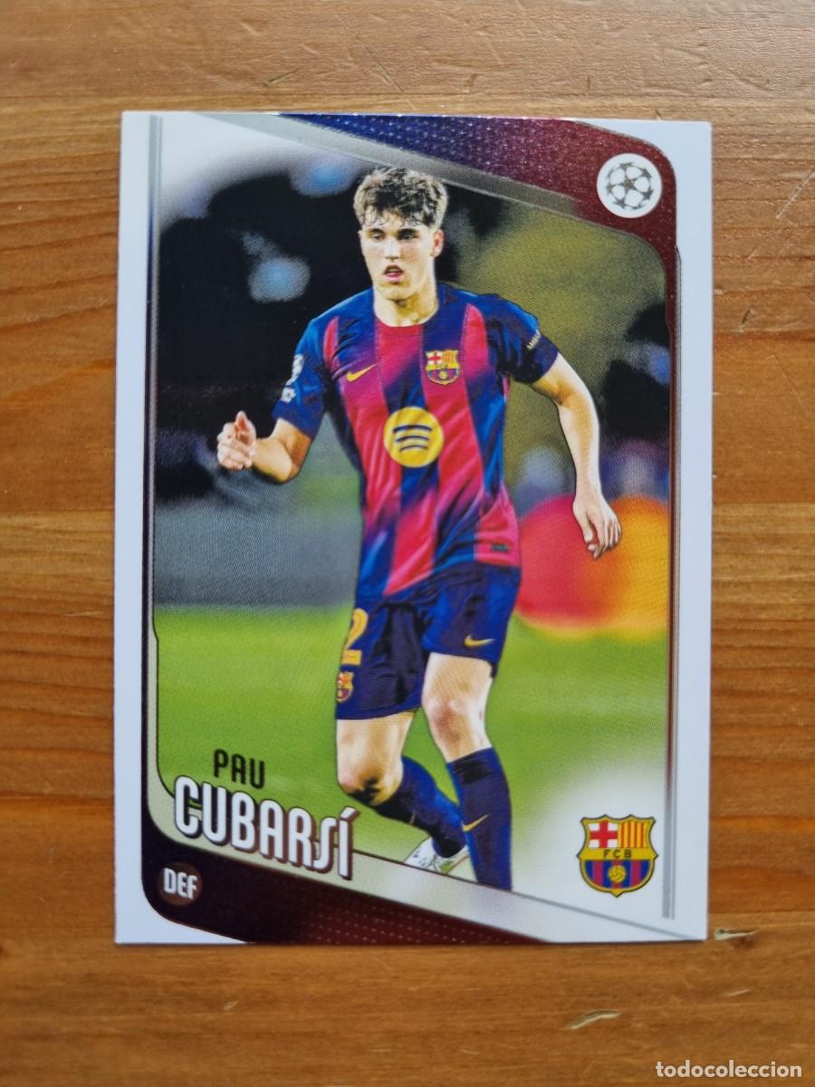 Cromos de f&uacute;tbol: 183 PAU CUBARS&Iacute; (FC Barcelona). Topps UEFA Clubs Competition Flagship 2025 2026 25 26