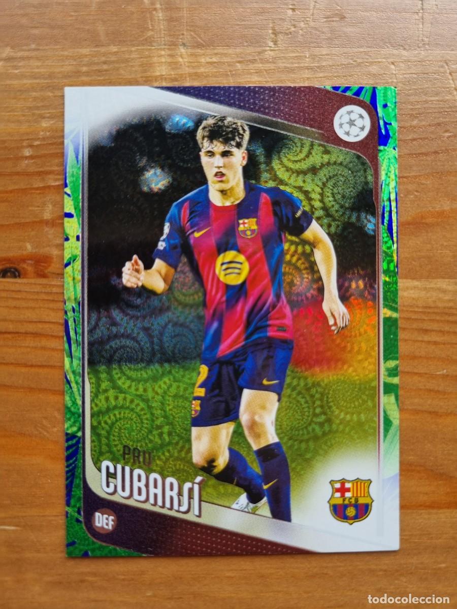 Fu&szlig;ball-Sticker: 183 PAU CUBARS&Iacute; (FC Barcelona) CARNAVAL. Topps UEFA Clubs Competition Flagship 2025 2026 25 26